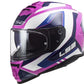 NEW LS2 Assault Storm Pink/White Adult Street Full face Helmet Large 800-1514