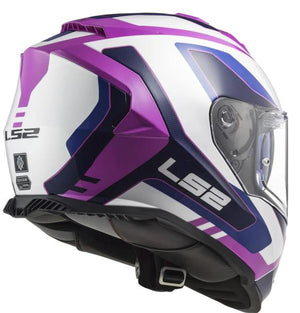 LS2 Assault Pink/White Adult Street Helmet XXL 800-1516