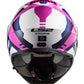 LS2 Assault Pink/White Adult Street Helmet Large 800-1514