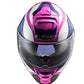 LS2 Assault Pink/White Adult Street Helmet Large 800-1514