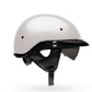 NEW Bell Gloss Pearl White Pit Boss Size Large DOT Motorcycle 1/2 Helmet 7146324