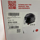 NEW LS2 Matte Titanium Open Face Verso Motorcycle Helmet XL 570-1035