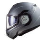 NEW LS2 Advant KPA Matte Silver Modular Motorcycle Helmet Small 906-1132