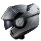 NEW LS2 Advant KPA Matte Silver Modular Motorcycle Helmet Small 906-1132