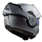 NEW LS2 Advant KPA Matte Silver Modular Motorcycle Helmet Small 906-1132