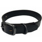 NEW Harley Black Leather Embossed 13-17" Dog Pet Collar MPC200/08M