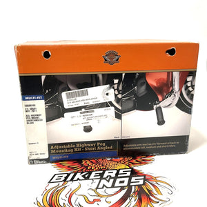 NOS Genuine Harley Short Angled Adjustable Highway Peg Mount Kit 50500168