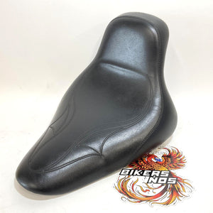 Very Nice! Genuine Harley 1987-1999 Softail Solo Seat Sweep Stitch Pattern