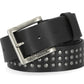 NEW Harley Mens Size 40 Triple Row Studded Genuine Leather Belt BMU003/0840