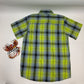 NEW Mens Medium Dixxon Challenger Bamboo Short Sleeve Plaid Shirt BS-CHLGR-MD