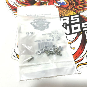 NOS Genuine Harley Set Of Front Fender Skirt Nuts & Bolts 2531 7600