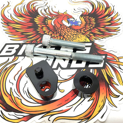 Rinehart Slimline Duals Footboard Spacers 2017-2023 Harley Touring 100-0452