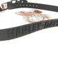 NEW Harley 46/48" Mens H-D Raised Cutout Logo Leather Belt Black BMU007/0846