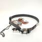 NEW Harley MED Womans Utility Fob Chain Genuine Leather Gray Belt BMW019/30M