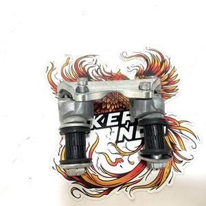 NOS Genuine Harley 2014 Up Touring Handlebar Clamp 57450-14 57451-14 55918-08