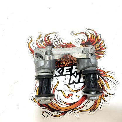 NOS Genuine Harley 2014 Up Touring Handlebar Clamp 57450-14 57451-14 55918-08