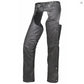 NEW Derringer Womans Size Large Premium Lambskin Leather Chaps Gray 7174.GY-L