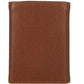 Harley Mens Bar & Shield Plate Tri-Fold Leather Wallet Yellow Brown MWM044/15
