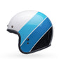 NEW Bell Custom 500 Small Helmet Riff Gloss White/Blue 7136911