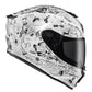 NEW Scorpion EXO-R420 Shake II White Full Face Motorcycle Helmet 2XL 75-23632X