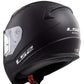 LS2 Rapter II Solid Matte Black Full Face Motorcycle Helmet XXXL 353-7017