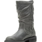 NEW Harley Womens Size 6.5 Almand WP Slate 9" Slouch Biker Boots D84791-6.5