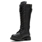 NEW Harley Womens Size 7 Belhaven 14" Black Waterproof Motorcycle Boots D87299-7