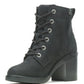 NEW Harley Womens SZ 9 Corby Black 4.5-Inch Fashion Biker Boots D15000-9