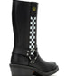 Harley Womens Size 8 Korsen Black 10" Waterproof Fashion Harness Boots D87296-8