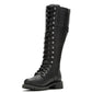 NEW Harley SZ10 Womens Beechwood Skull Black Waterprf Motorcycle Boots D87283-10