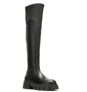 NEW Harley Size 10 Womens Uplift Knee High 20-Inch Black Fashion Boots D84806-10