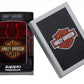 NEW Genuine Harley-Davidson Fusion Flames Design Black Zippo Lighter 48994