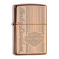 NEW Genuine Harley-Davidson Zippo Lighter Rose Gold Design 48992A