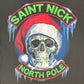 NEW Harley Mens Size Medium Saint Nick Short Sleeve Shirt Black GMD1329-MD