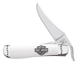 NEW Genuine Harley Case XX Russlock White Stainless Pocket Knife 52249