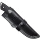 NEW Genuine Harley Case TecX Fixed Black Blade 4.25" Knife & Sheath 52164A