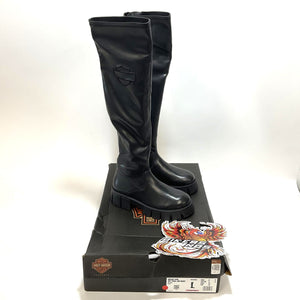 NEW Harley SZ 6 Womens Uplift Knee High 20-Inch Black Fashion Boots D84806-6