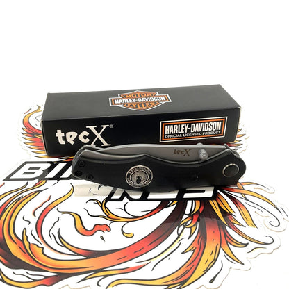 NEW Genuine Harley Case TecX Framelock Assisted Open Knife Blk G10 Handle 52196