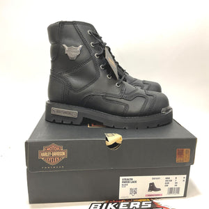 NEW Harley Womens SZ 9 Stealth 5.25" Lace-Up Motorcycle Boots Black D81641-9
