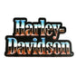 NEW Genuine Harley Shiny & New Script Hard Acrylic Magnet 4 x 2.5" 682608017163