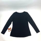 NEW Womens Harley SZ XL Flying High Long Sleeve Crew Neck Black HT4840BLK-XL