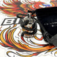 NEW Genuine Harley Black Stone Snake Gremlin Guardian Bell Silver 34M00014