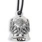 Genuine Harley Engraved Snakes Bar/Shield Logo Ride Bell Silver Plating 34M00015