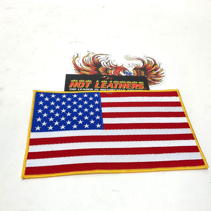 NEW Hot Leathers American Flag Motorcycle Biker Patch 10" x 6" PPA1226