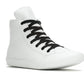 NEW Harley Mens Size 10 Nathan High-Top White Leather Sneakers D93901-10