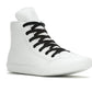 NEW Harley Mens Size 9 Nathan High-Top White Leather Biker Sneakers D93901-9
