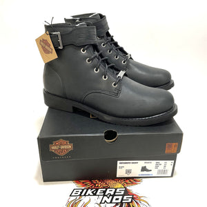NEW Harley Mens SZ 13 Vntgmoto 5.75" Black Fashion Boots D93870-13