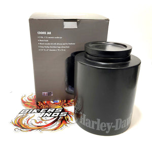 NEW Genuine Harley Cookie Jar Canister 2 Quart w/Silicone Fresh Seal HDX-99263