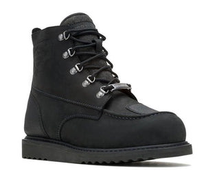 NEW Harley Mens Size 8.5 Hagerman Warm 5.5" Black Waterproof Boots D96315-8.5
