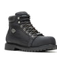 NEW Harley Mens SZ 10  Drewett 5.5-Inch Black Waterproof Safety Boots D93854-10